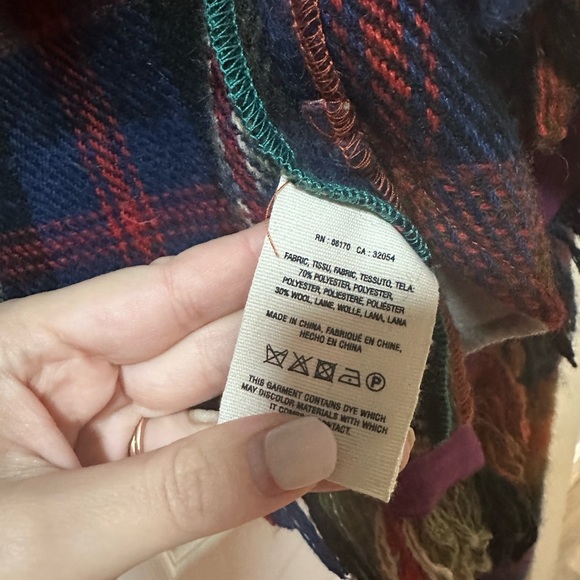 Anthropologie “Hei Hei” Plaid Tartan Coat - Picture 7 of 7